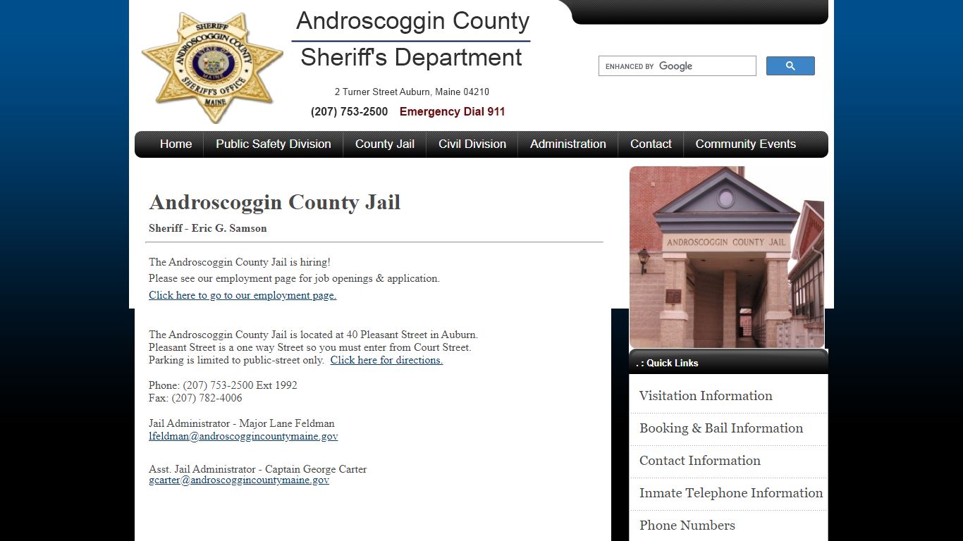 Androscoggin County Jail