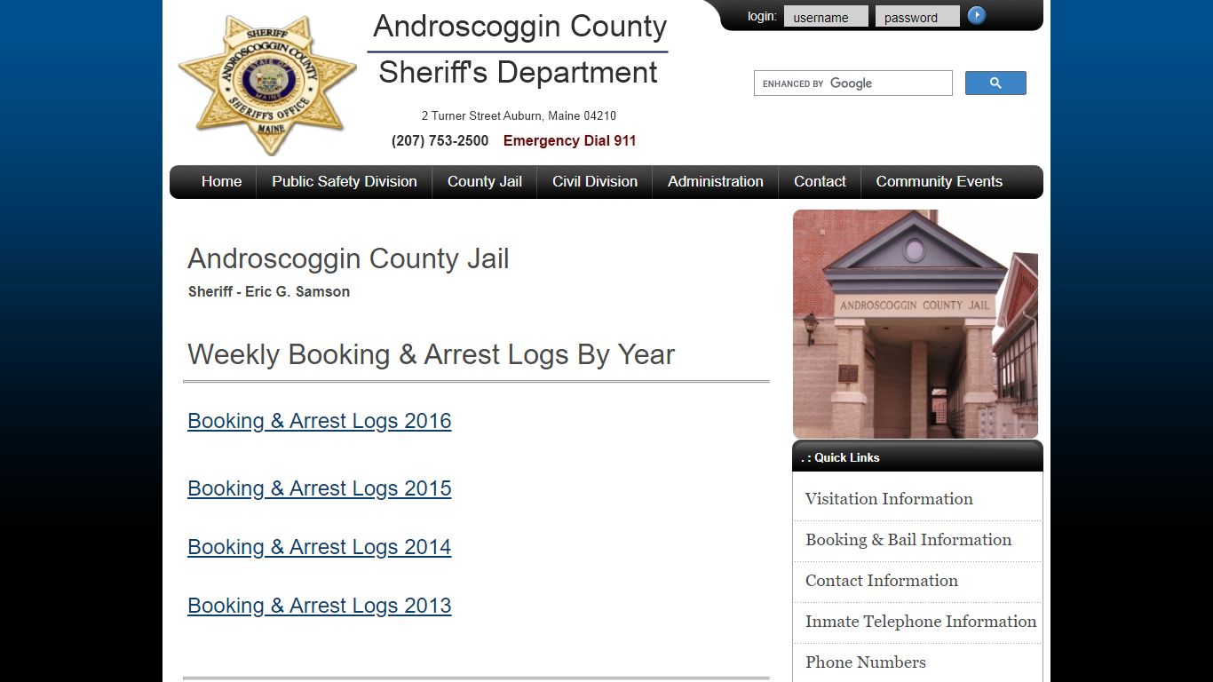 Androscoggin County Jail